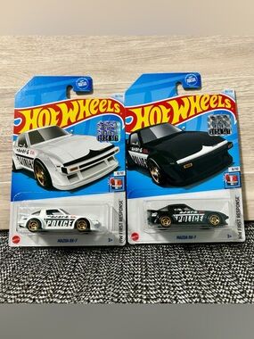 Hot Wheels Police Mazda Rx-7